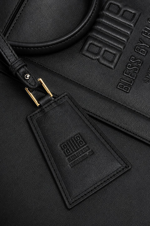 Sacra Pyramid Traveller Tote Bag Black